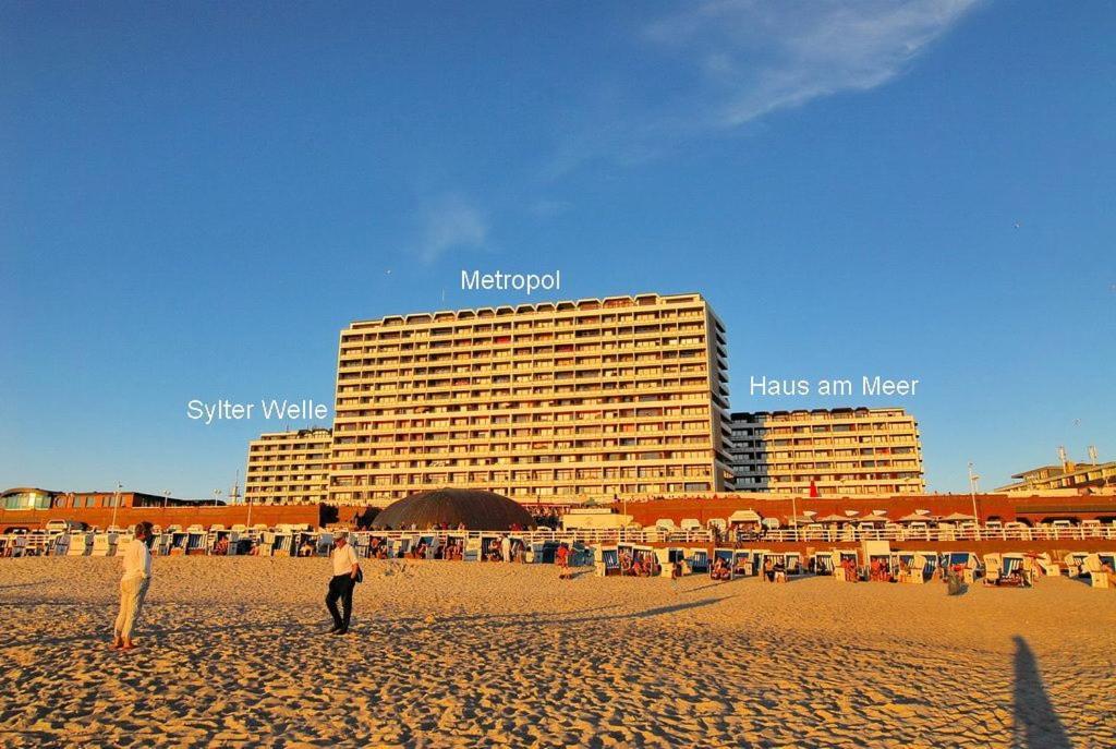 Sylter Welle, Whg 28, Seeseite Westerland Exterior foto